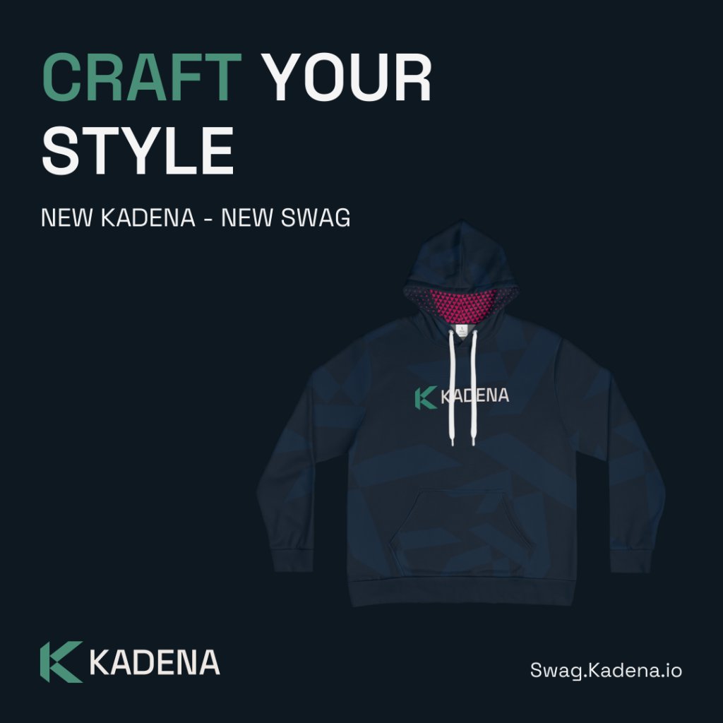kadena_io's tweet image. SWAG ALERT 🤩 

Visit Swag.Kadena.io to upgrade your Web3 wardrobe and add some #NewKadena swag to your collection!

Now shipping internationally 🌎