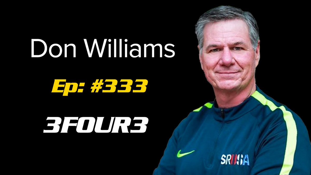 3four3 (@3four3) on Twitter photo New Pod Episode #333 🎙
I'm joined by a must-follow on 𝕏, <a href="/Don_K_Williams/">Don Williams</a>, who works in the space of Player Pathway Management.
We touch on a number of topics, including:
1) There’s Nothing New in Soccer.
2) Stats and Video Don’t Capture the Quality of a Player.
3) Coaches New Pod Episode #333 🎙
I'm joined by a must-follow on 𝕏, <a href="/Don_K_Williams/">Don Williams</a>, who works in the space of Player Pathway Management.
We touch on a number of topics, including:
1) There’s Nothing New in Soccer.
2) Stats and Video Don’t Capture the Quality of a Player.
3) Coaches