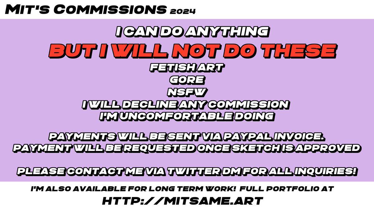 updated this btw, will remain open for a little bit! 