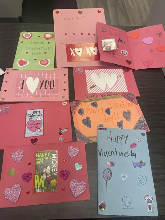 LMathys's tweet photo. We received a bunch of handcrafted cards made by talented children!
We will be delivering these cards to local veterans in our community by February 14.
Please remember to drop off your cards at our office at 1700 Dundas Street, Unit D, London
#veterans
#valentineforvet
#ldnont https://t.co/hKSQLDXuQi
