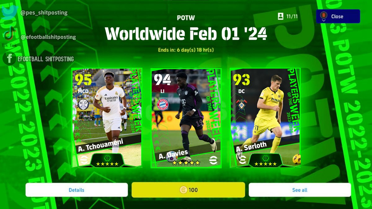 pes_shitposting's tweet photo. PREDICCIONES #POTW ⚽ https://t.co/xo1GdX2s2M