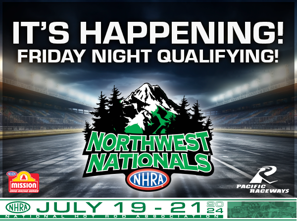 Get ready for NITRO UNDER THE LIGHTS! Just announced --> Friday night primetime is coming to Northwest Nationals. Get your tickets online at the link in bio: pacificraceways.com/nhra Read the full release online: pacificraceways.com/wp-content/upl… #NHRA #northwestnats #theplacetorace