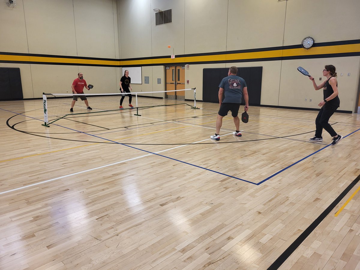 WPRDnews's tweet photo. Our Adult Pickleball League regular season ended this past Sunday!  We had 27 teams participate this year, a new record! This Sunday we finish up with our league tournament. Thanks to all who participated! We are possibly starting a Summer Pickleball League so stay tuned! https://t.co/tNZthdC2qM