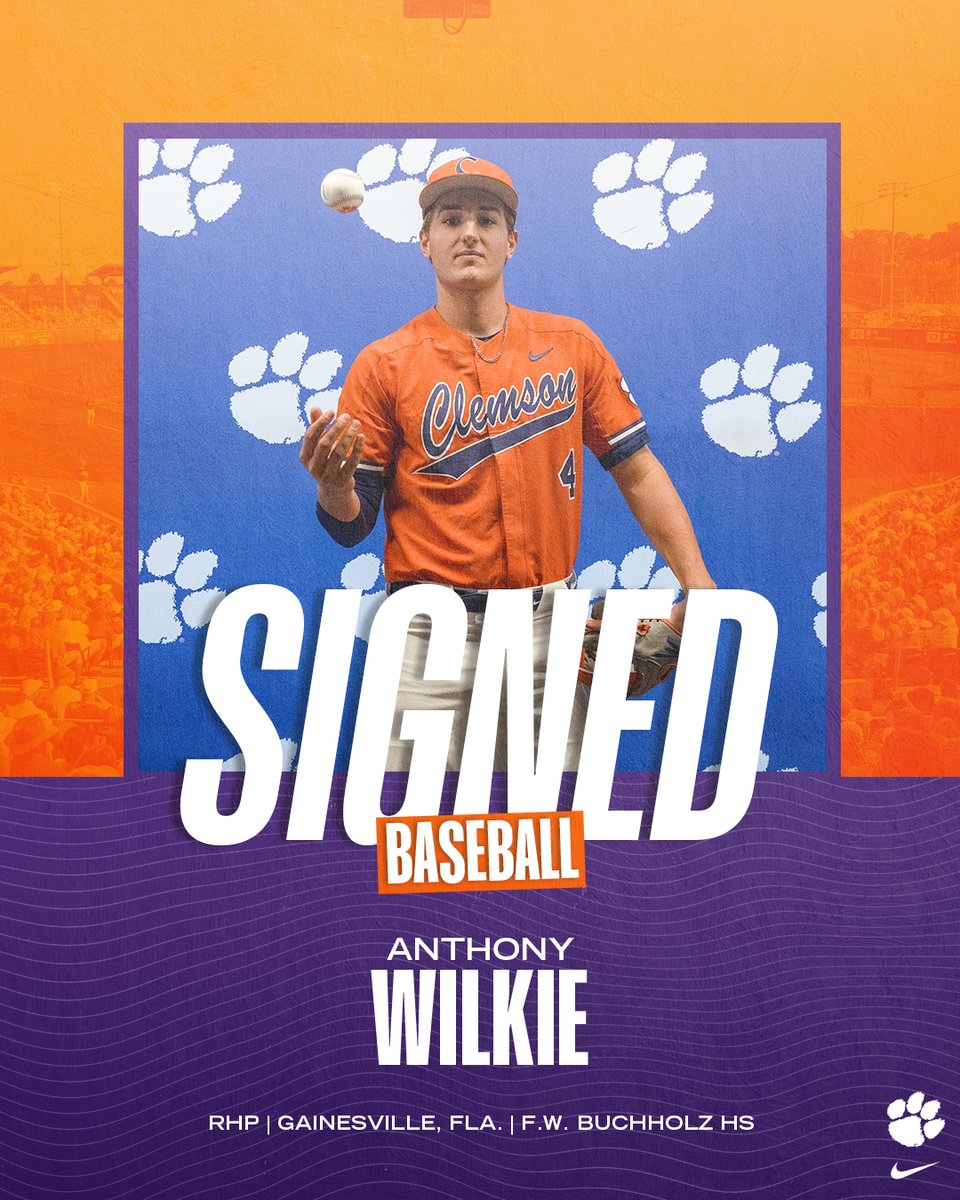 Welcome to the #ClemsonFamily! 💯

Gainesville 🔜 🐾

@Antwilkie20
