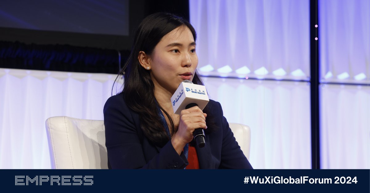 If you didn’t get a chance to attend the #WuXiGlobalForum during #JPM24, the online viewing will be available this Wednesday! Check out the panel, “Delivering on Platform Solutions,” featuring our cofounder and CIO Sabrina Yang. eventbrite.com/e/digital-wuxi… #TakingBOLDAction