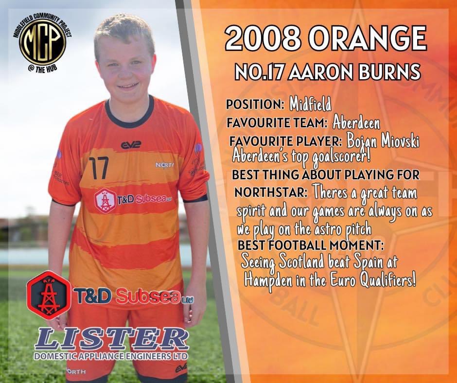 This time the spotlight 🔦 falls on Aaron Burns from our 2008 Oranges.
Great to see another Dandy in the ranks &amp; not a bad striker to learn from either.
@bojanmiovskii <a href="/AberdeenFC/">Aberdeen FC</a> 

#OneClub #OneHeart #OneLegacy