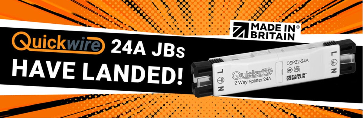 2024 is looking to be a big year for Quickwire as they bring their latest products to market: 2 new Quickwire junction boxes for power connection.

<a href="/Quick_Wire/">Sam</a>

voltimum.co.uk/articles/quick…