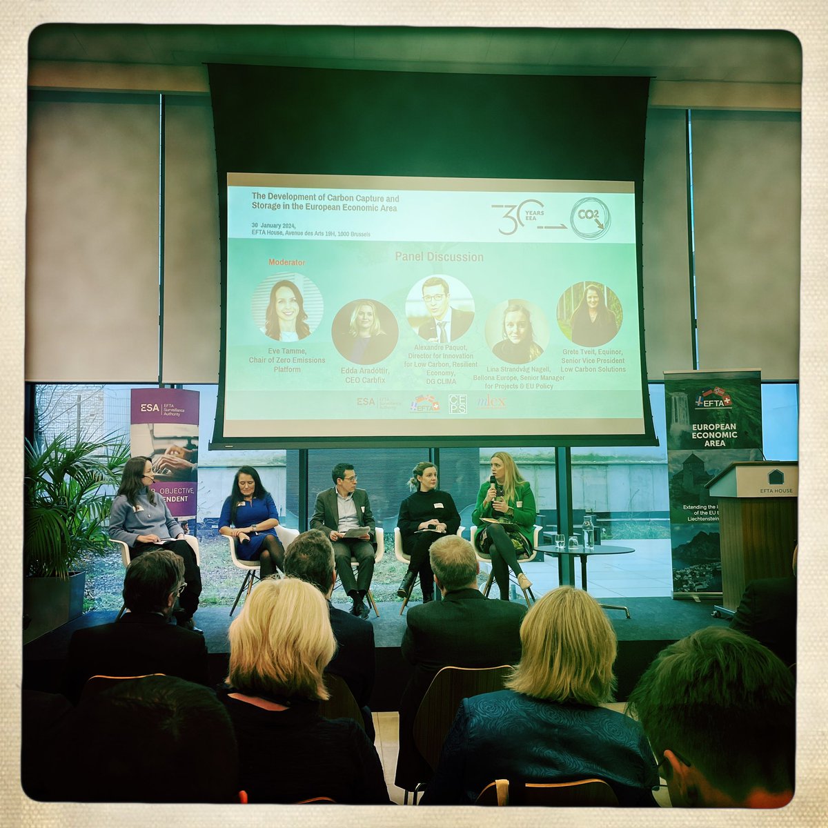 Great event at <a href="/EFTAsecretariat/">EFTA Secretariat</a> dedicated to CCS. Few days before the ICMS release by European Commission. 
« No green deal without CCS but How to make it real now? »