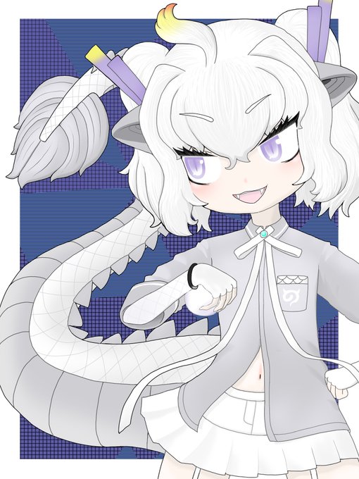 #今月描いた絵を晒そう
このタグ使うほど描いたの初めてだな……白龍さまパワー 