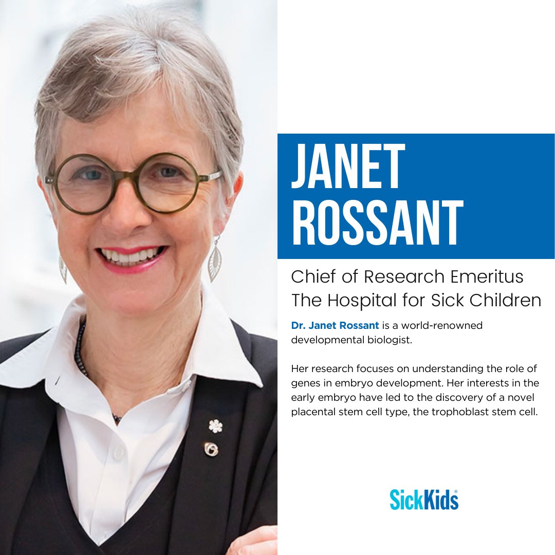 We're hosting a panel event ft. women #HealthLeaders on Feb 9! 🥳 Dr. Janet Rossant, who led @SickKidsNews Research & @GairdnerAwards has more than 15 years in leadership & has inspired women to pursue #STEM.

Join us to hear her #STEM leadership journey➡️ bit.ly/3Hi60PA