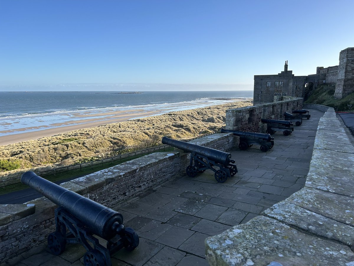 Visiting the stunning @Bamburgh_Castle up in Northumberland today (wanted to for years and not disappointed), as we close a brilliant Coach Tourism Association <a href="/coachtourismUK/">Coach Tourism (CTA)</a> conference with a fam trip in beautiful sunshine. What a great few days #coachtourism #grouptravel