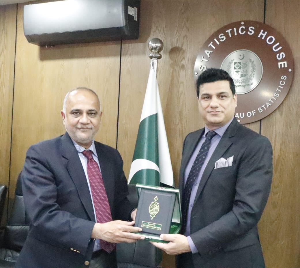 PBSofficialpak's tweet photo. Visit of Probationary officers of Civil Service Academy (51st CTP) to Pakistan Bureau of Statistics (PBS).   #PaKPBS #POVisit #NewBeginnings #CareerGrowth #OnTheJobTraining #ProfessionalDevelopment  #CareerAdvancement #TeamBuilding #CTP
@civilservic https://t.co/tyG2REJzau