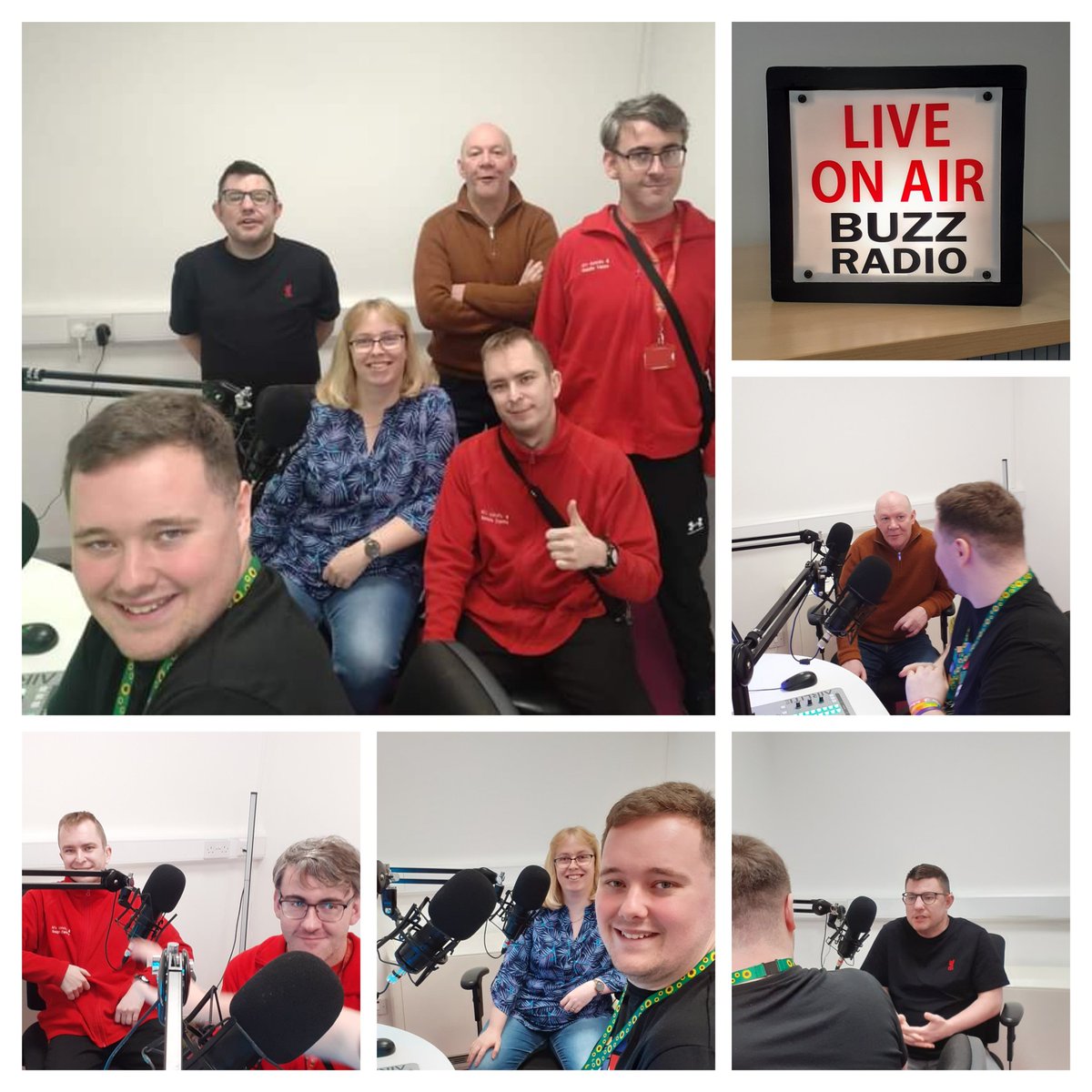 Today our Hate Crime Ambassadors from @AlsClubKnowsley visited @StHelensCDP Buzz Radio to start planning our radio show @LD_WITH_KDC @MerseyPolice