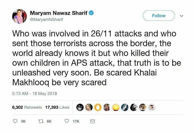 Dear all honorable courts of Pakistan!!!
I request you to look at her tweet when she revealed state secrets. She should also be charged under official secret act

#عمران_خان_پر_ظلم_نامنظور
 #صرف_10_سال
#ImranKhanPTI #CipherCase #ImranKhan #ImranFightingForPakistan