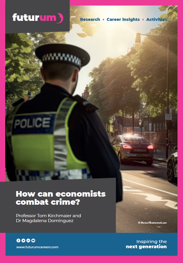 In our latest collection of #free #teacher #resources we explore #crime #economics with Prof @KirchmaierTom and Dr @mdominguez_p at @CEP_LSE. Discover how economic theories and methods can improve #police departments: futurumcareers.com/how-can-econom…