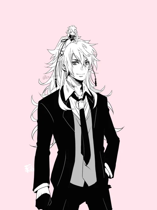 弊本丸の小竜くんとおさんぽちゃん 