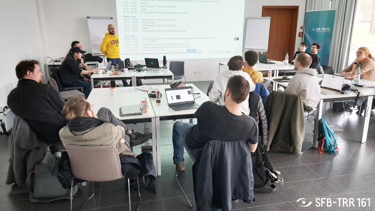 SfbTrr161's tweet image. The first #sfbtrr161 hackathon starts today! For the next two days, around 20 scientists will hack and build software solutions for four different proposals revolving around #dimensionalityreduction and #eyetracking. We're already excited for the results!