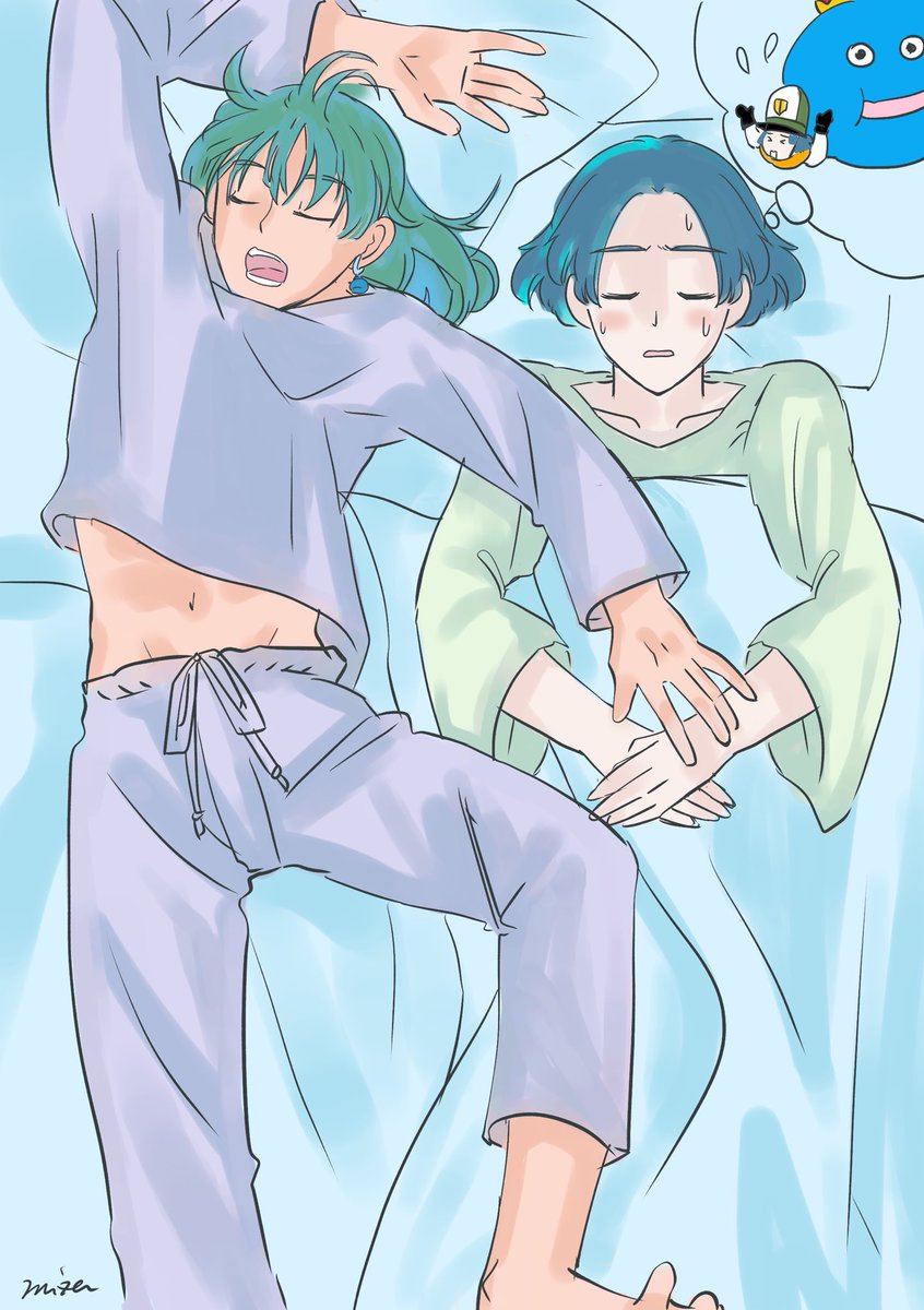 #今月描いた絵を晒そう
ククばっかり!!!でもでも4の記念絵を今描いています!! 
