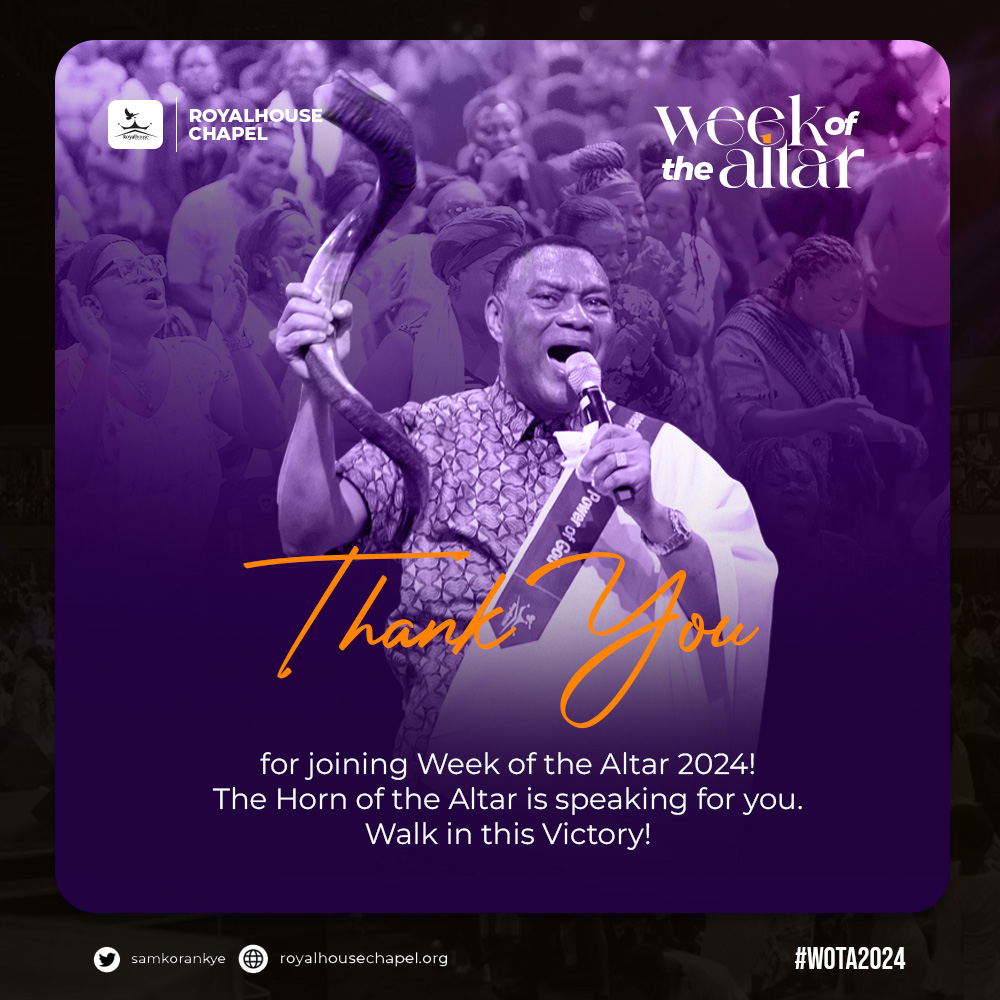 SamKorankye's tweet photo. Thank you to every one of you who joined us for the Week of the Altar 2024. Your presence was a blessing! 
#WOTA2024 https://t.co/wbWypYcrxR