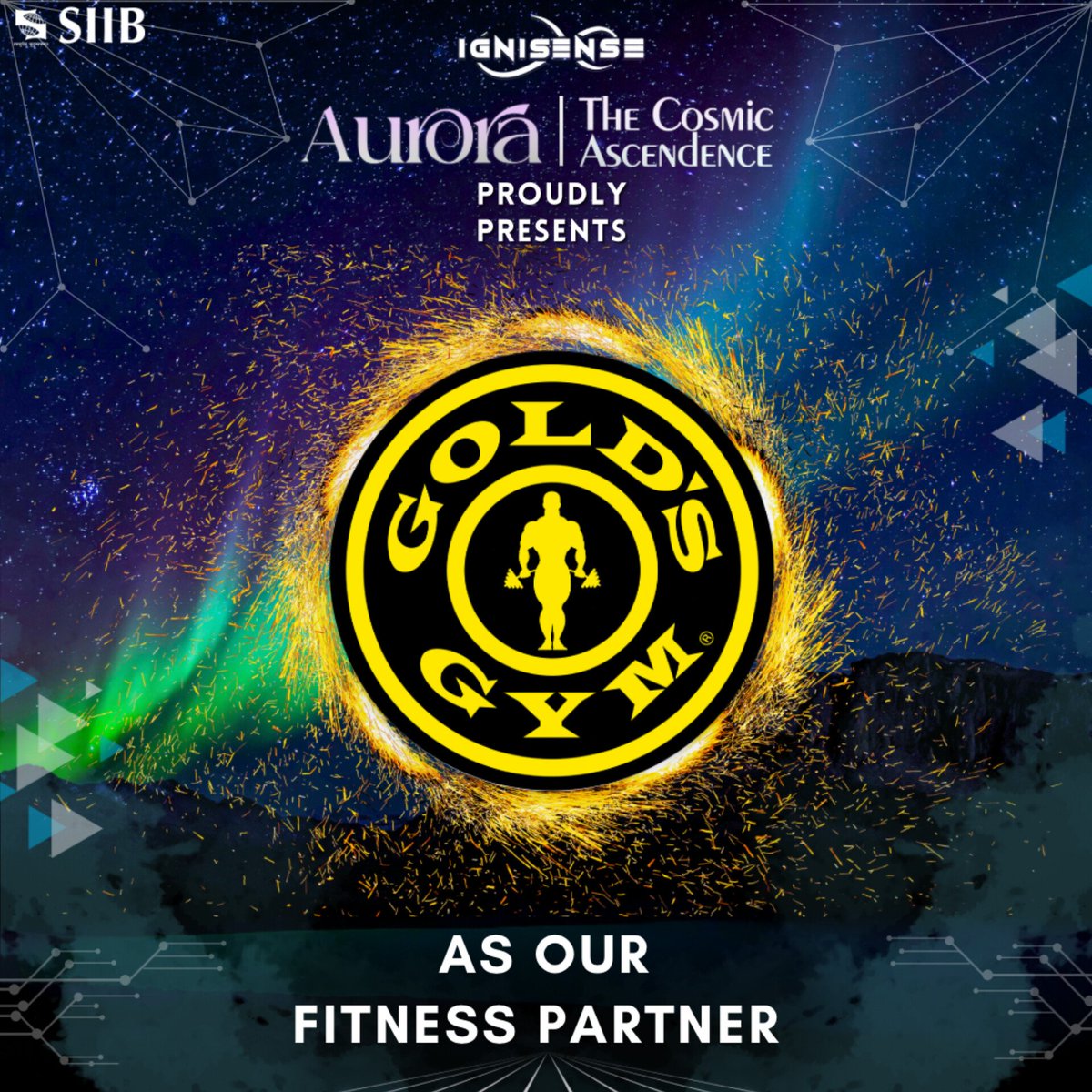 Embrace the burn, conquer the weights – where strength is forged, and goals are achieved. 🔥💪 

Sweat, smile, repeat with our Fitness partner, Gold's Gym. 😊🔄

 #GoldsGymFitness #StrengthGoals #ignisense #college #fest #event #symbiosis #siib #pune #hailigni