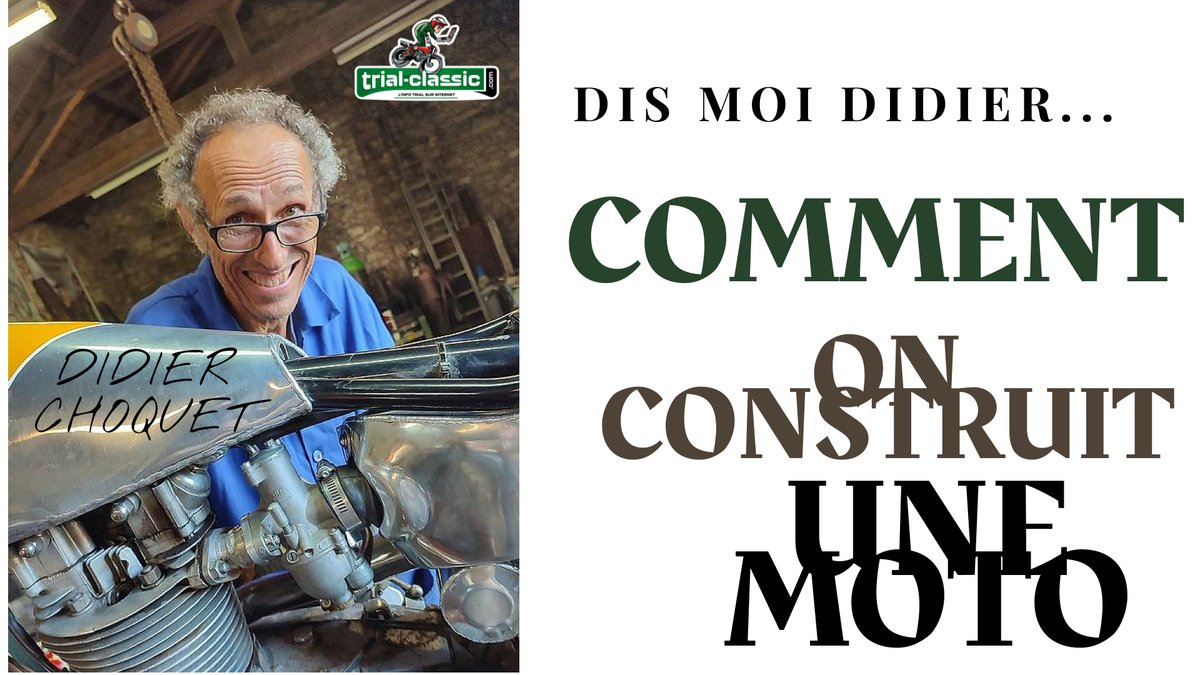 Dis moi Didier ... Comment on construit une moto ? youtu.be/dMFXPUWV5t4?si… via <a href="/YouTube/">YouTube</a>