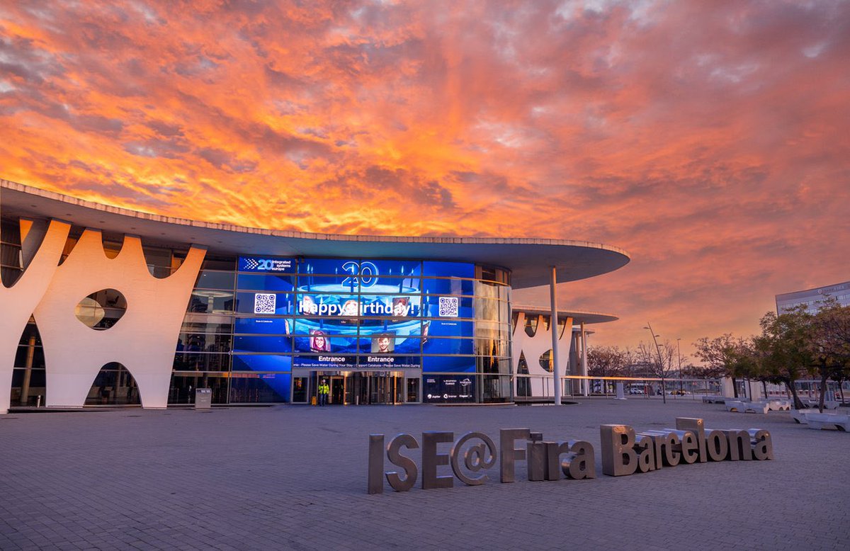 全球领先的音视频和系统集成展览会第 20 届欧洲集成系统展 - #ISE2024 已正式开幕！
#DigitalSignage #AudioVisual #ISE20Years #ISE  #中国音响 #公司 #品牌 #推荐