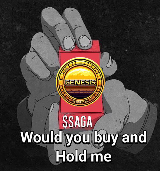 <a href="/1goonrich/">Quasar.Exe</a> That’s through , We are also all assembling at the first token made on a mobile phone , $SAGA 

t.me/solsagagenesis
