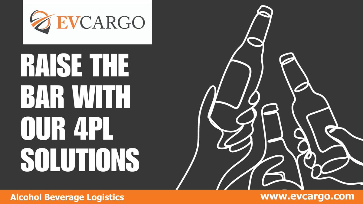 EV_Cargo's tweet image. Streamline your alcohol drinks logistics with EV Cargo's comprehensive 4PL services. Let's work together to elevate your operations.

Get in touch: bit.ly/3SFit6J

#EVCargo #WeAreEVCargo #4PL #AlcoholLogistics #EmergeVest