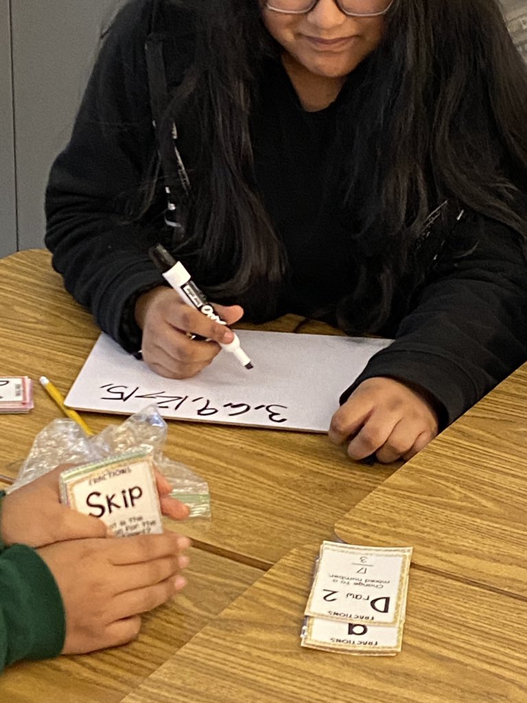 Heard in Think Tank this morning… “This is the most fun game we’ve played this year!” Fraction You-Know for the win! <a href="/Hasty_Huskies/">Hasty Fine Arts Acad</a> <a href="/MRegan0123/">Dr. Rosario-Regan</a> <a href="/JanetMarotte777/">Janet Marotte</a> <a href="/Beth_Coryell/">Beth Coryell</a>