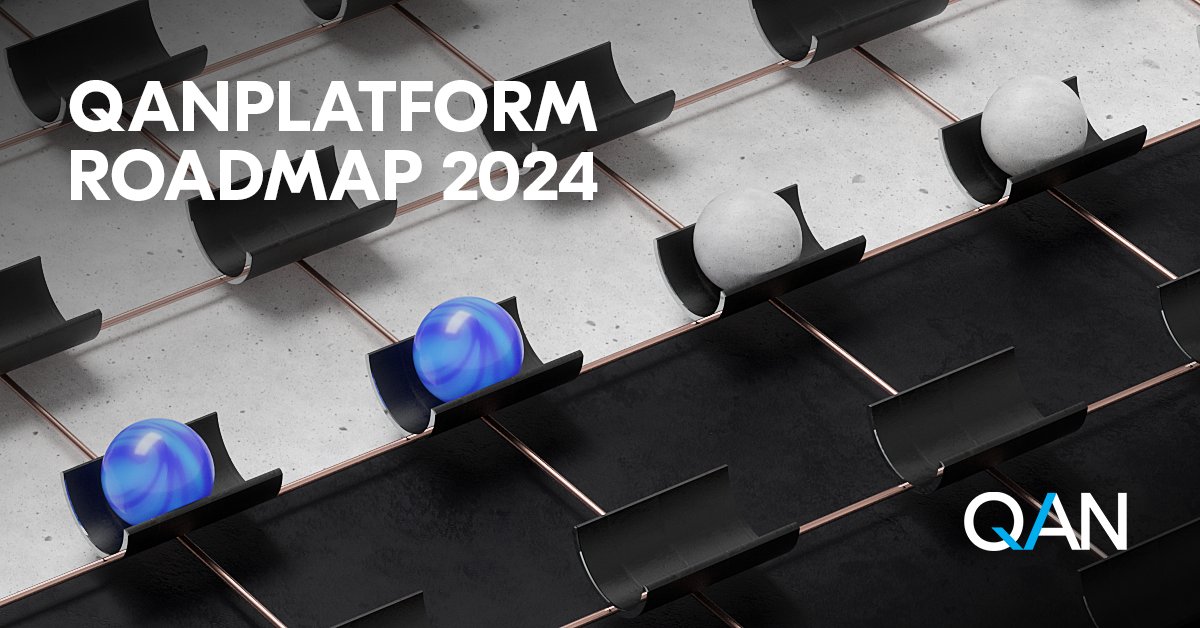 QANplatform's tweet photo. In 2023, #QANplatform had a remarkable year, let's raise the bar and make 2024 even more astonishing year with the TestNet and MaiNet Beta launch!  

Read the QANplatform Roadmap 2024 👇
https://t.co/fj2xYVvQMO https://t.co/NAv30bEeJj
