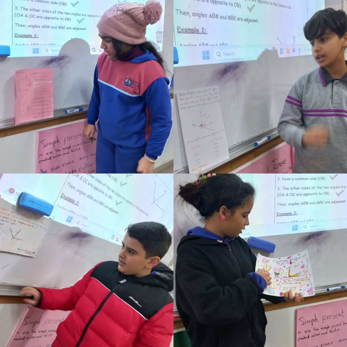 G MATH TEACHER (@gmathteacher1) on Twitter photo "Angle Adventures in Grade 6! 📐✨ Our curious learners delved into the world of adjacent and non-adjacent angles, showcasing their creative and brilliant ideas through mini projects. <a href="/InassZibawi/">Inass Zibawi</a> <a href="/makdawhaschool/">Makassed Dawha School</a> #MathInquiry #Grade6Projects #GeometryExploration #angles
Part 1 "Angle Adventures in Grade 6! 📐✨ Our curious learners delved into the world of adjacent and non-adjacent angles, showcasing their creative and brilliant ideas through mini projects. <a href="/InassZibawi/">Inass Zibawi</a> <a href="/makdawhaschool/">Makassed Dawha School</a> #MathInquiry #Grade6Projects #GeometryExploration #angles
Part 1