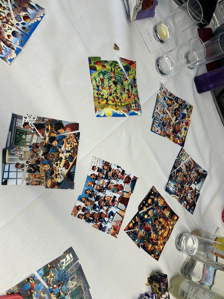 Sophia Elhamid (@mrs_computing) on Twitter photo A fun activity as part of our <a href="/kapowprimary/">Kapow Primary</a> company away day. Who can put the AI subject image back together first… A fun activity as part of our <a href="/kapowprimary/">Kapow Primary</a> company away day. Who can put the AI subject image back together first…