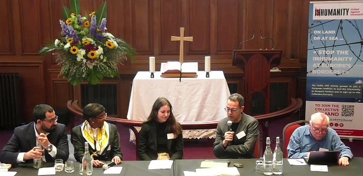 forumrefugies's tweet photo. Launch Event : Merci à @UAI_Initiative Jean-Baptiste Richardier @EnverSol @refugeecouncil Elise Martin Gomez @forumrefugies @JFCrisp @GulwaliP Lul Seyoum Rosella Miccio @emergency_ong Lord Alf Dubs @DavidYambio &amp; Martin Barber OBE pour leurs interventions. #StopPushbacksNotPeople https://t.co/kZyz4LMZjH