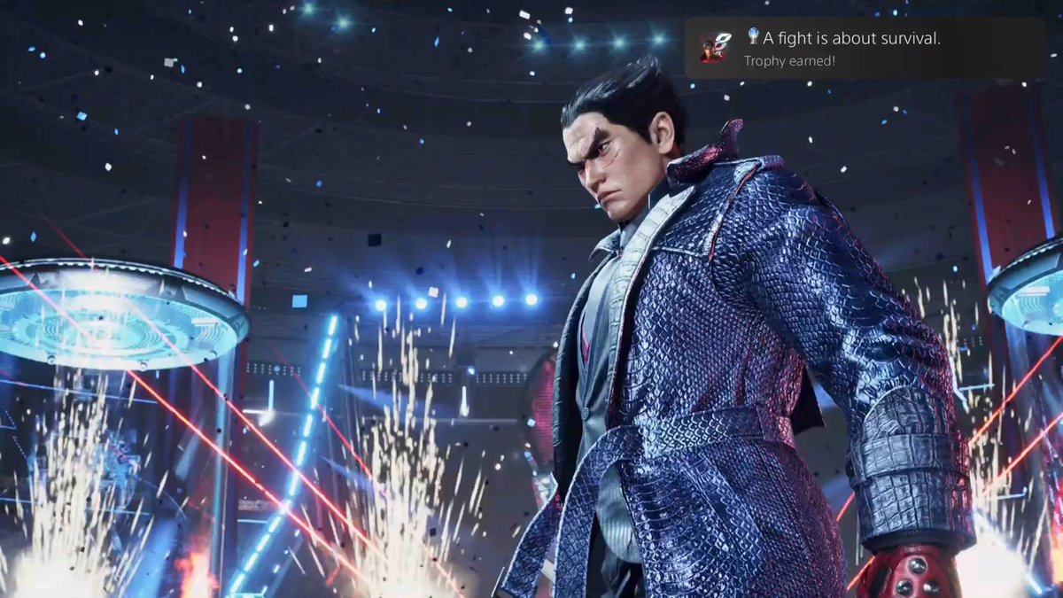MR_SHAKEEL's tweet photo. Some lunch time Tekken and just got the Platinum Trophy for #TEKKEN8 unlocked! 🎉 Excellent game 👍 ⭐️⭐️⭐️⭐️⭐️ @BandaiNamcoUK @Harada_TEKKEN https://t.co/ThEKljwD07