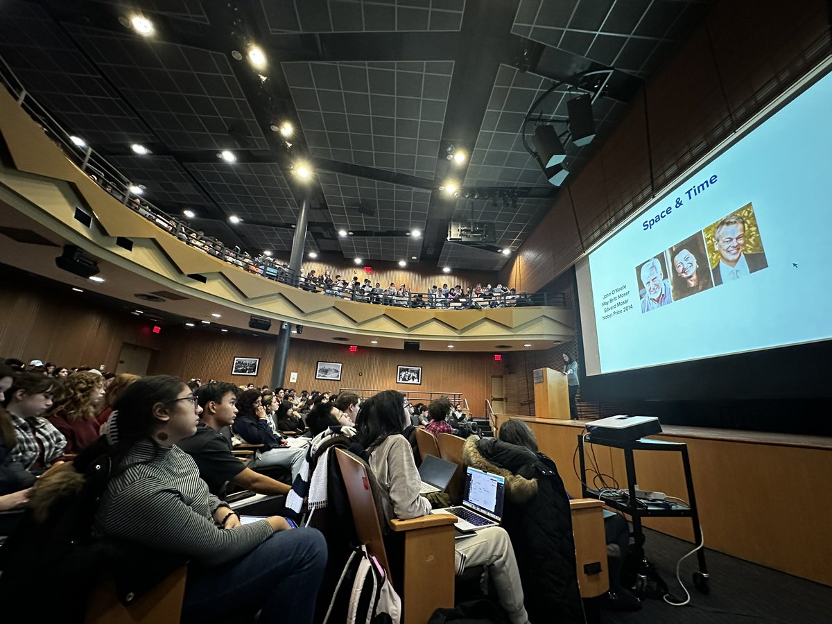 FoSColumbia's tweet photo. Fantastic second lecture on #memory at @Columbia yesterday! Thank you so much, Prof. Daphna Shohamy @DShohamy  @ZuckermanBrain 🧠🙏🏻👏🏼 https://t.co/8ZleNxSiGJ