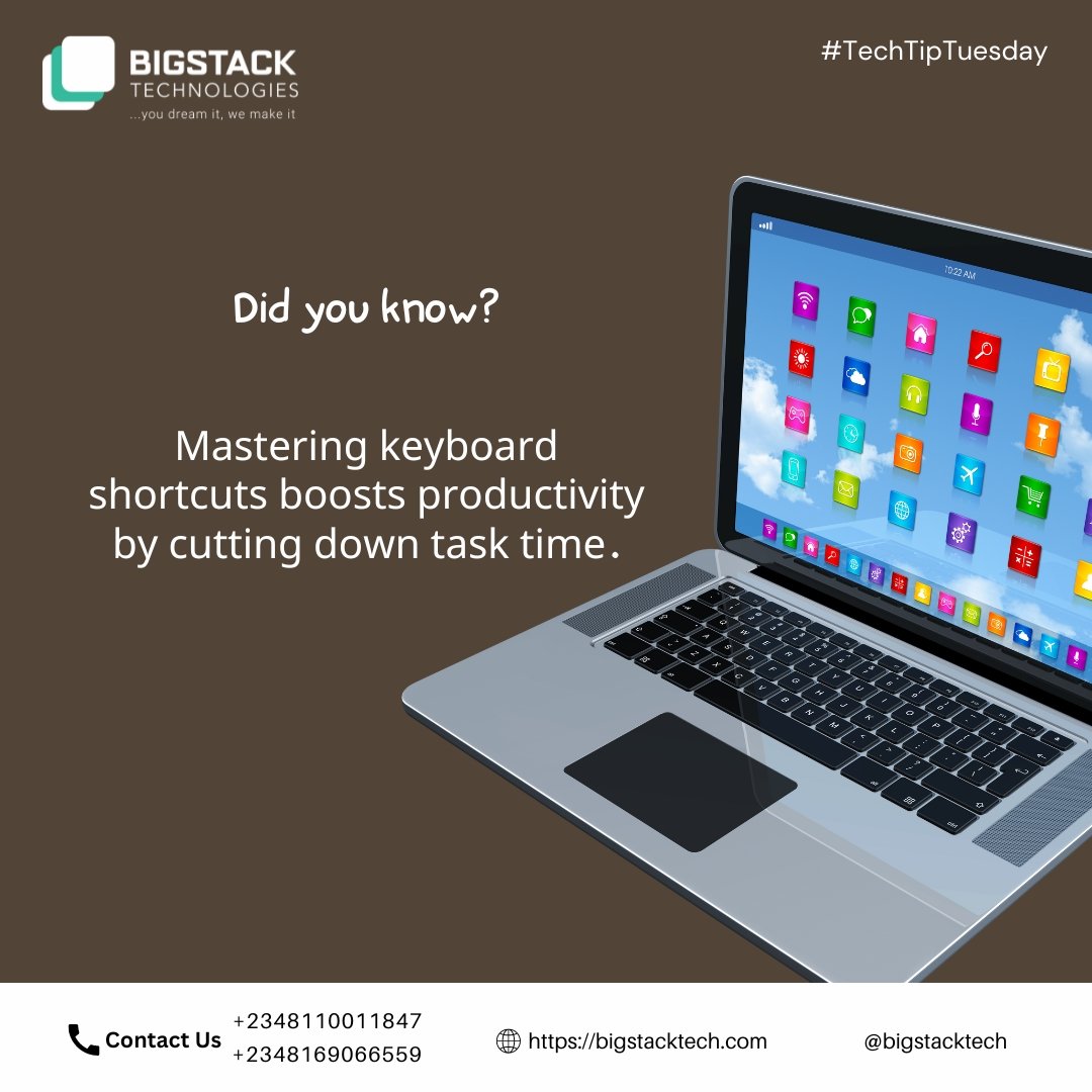 bigstacktech's tweet image. It&apos;s here again! another (TTT)
We love to bring you quality information!
#Bigstacktech, #TechTipTuesday,