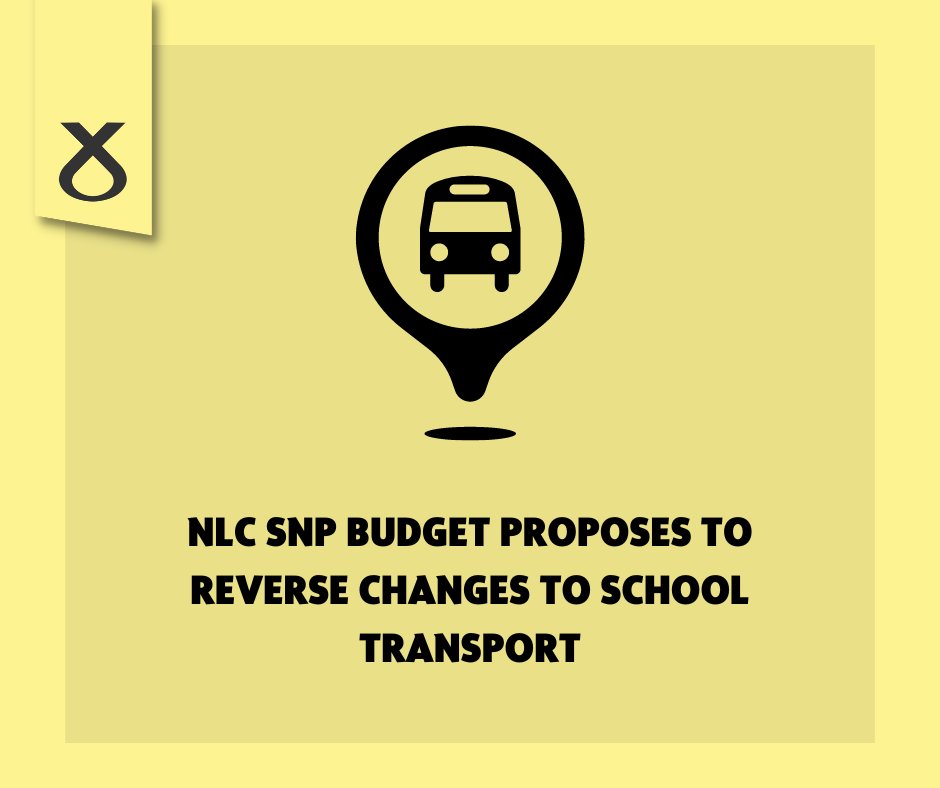 NORTH LANARKSHIRE COUNCIL’S SNP OPPOSITION GROUP PROPOSE TO REVERSE SCHOOL TRANSPORT CHANGES IN FORTHCOMING BUDGET

At the forthcoming budget decision making meeting, which will take place on Feb 15 we will propose a reversal of the changes that are being made to school transport