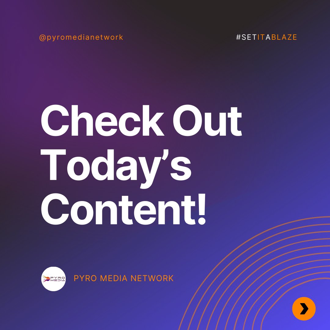 pyromedianet's tweet image. 🌟 Exciting Tuesday Vibes PyroManiacs!! 🌟  Let's make Tuesday a day of inspiration! 🎙️🔥

#PyroMediaNetwork #TuesdayThoughts #InspireTogether #PMNPodcasts #InspirationTuesday #EmpowerYourVoice #PodcastTuesday #PyroManiacs