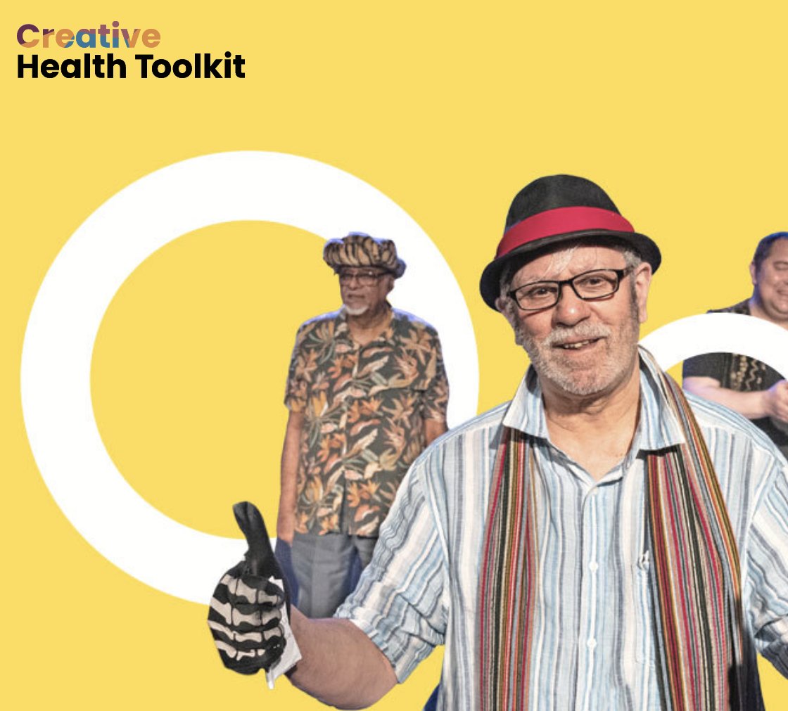 Delighted to launch an online Creative Health Toolkit to support systems to work collaboratively with their communities to develop Creative Health strategies. Focusing on Creative Health In Systems; In Context; In Action. creativehealthtoolkit.org.uk In partnership with @NHSEngland