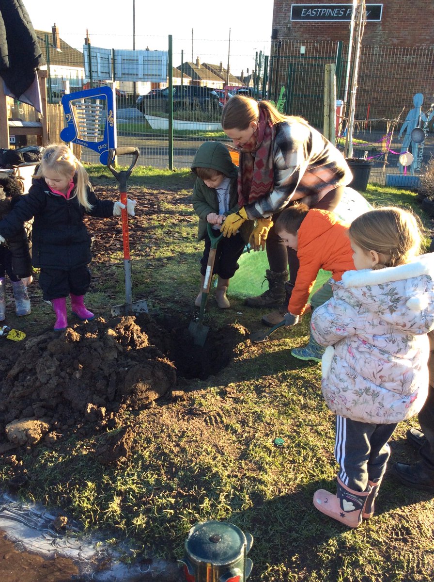 BpoolCouncil's tweet photo. As part of our project to repair the roads in a greener way, we offset 52 tonnes of carbon when resurfacing roads in Anchorsholme and Squires Gate.

As part of a UK tree planting initiative, Anchorsholme Academy helped us plant a Himalayan Birch tree to offset this.

1/3 https://t.co/2DuDMa99H9