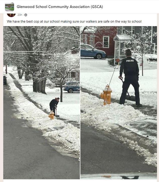 When we say our School Resources Officers are invested in their schools, students and families, we mean it. 

Thank you Conor!