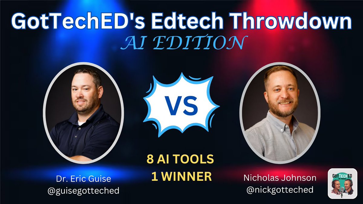 But now I'm gonna take over and we're gonna talk a little bit about what the A I Ed tech throw down is all about. Click for more bsapp.ai/0O2d3OSiy @charitydodd #feedback #teachers #twitterteacher #BLinaction #chromeextensions #ai #google #edu #edtechchat #chatpdf