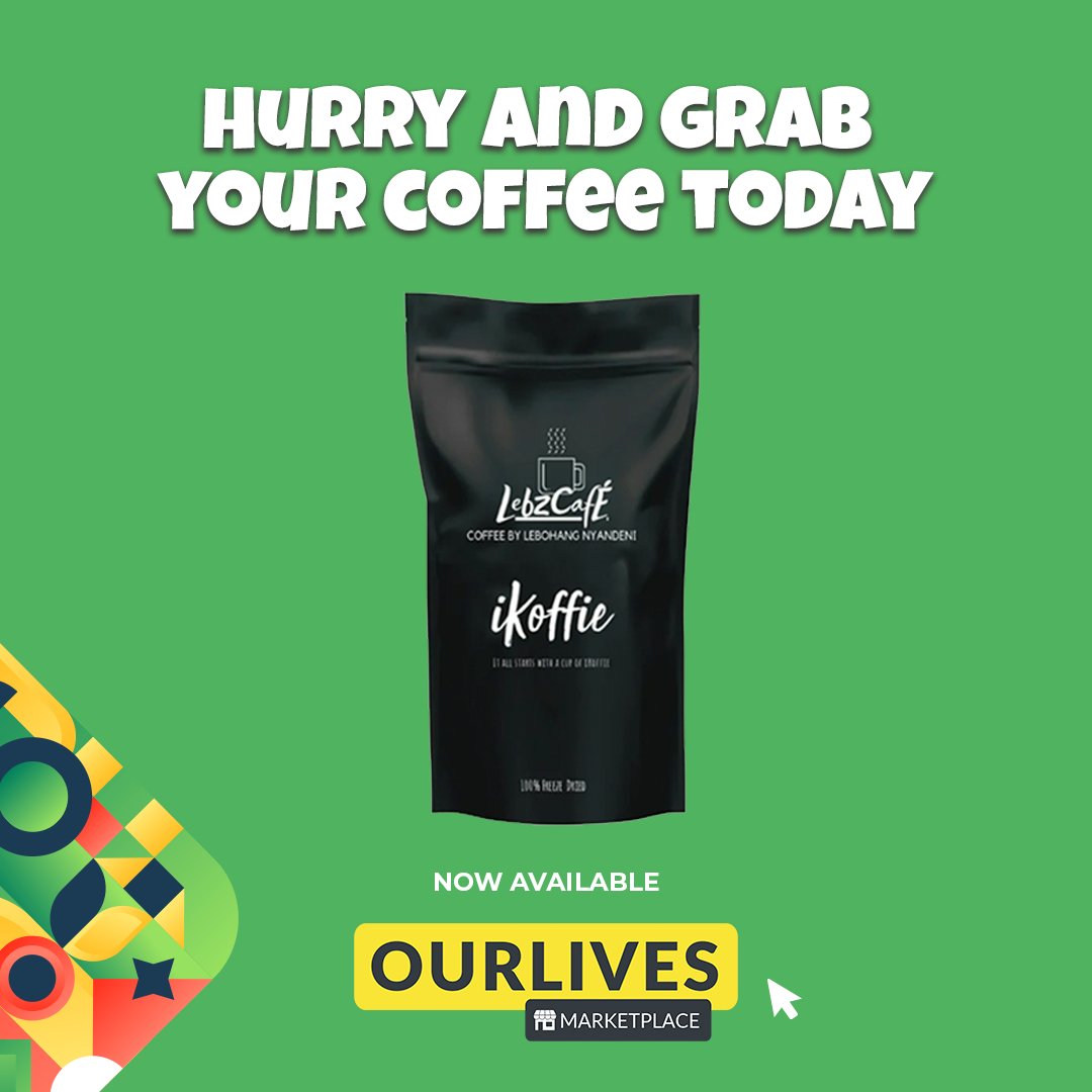 OurlivesMarket's tweet image. You favourite local instant coffee brand is now available on your Mzansi most trusted online marketplace e-commerce store. 

Shop now - bit.ly/49aqK7Z

#BuyLocal #CreateJobs #TakeAlot #ProudlySA