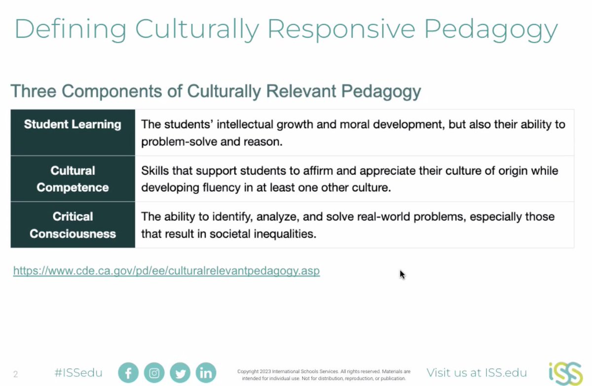 JoelJrLLABAN's tweet photo. Thank you, Omar Rachid Zaim, for leading our learning in today's Learning to Action - practices, strategies, and theoretical underpinnings #issedu #intELOC #DEIJL2A https://t.co/BoOtWE3Zq4
