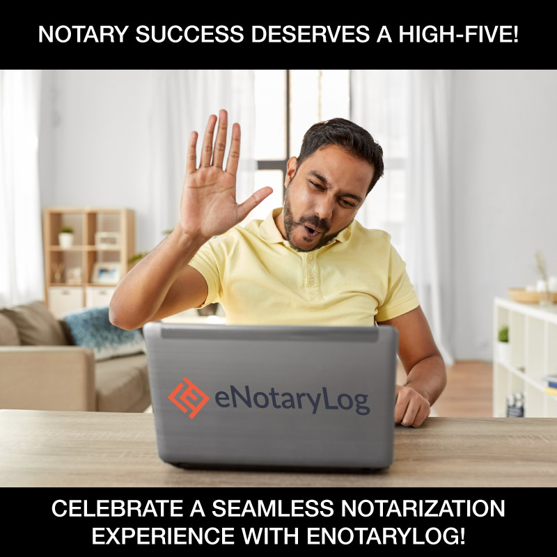 eNotarylog's tweet image. Notary success deserves a high-five! Celebrate a seamless notarization experience wth #eNotaryLog! #BusinessTechnology #eNotary #NotaryLife #NotaryPublic #NotaryTech #RemoteNotary hubs.la/Q02dL7W_0