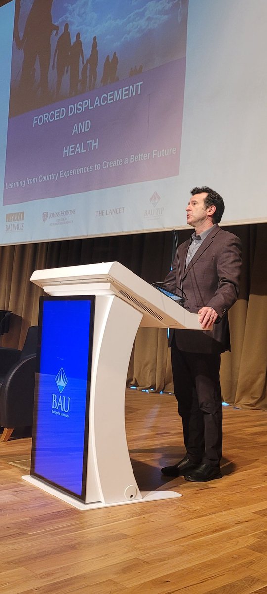 'We hope that our CHH Lancet Commission on Health, Conflict and Forced Displacement will be able to provide strong recommendations on how to improve the humanitarian system, which currently is not fit for purpose.' @pbspiegel at BAU in Istanbul. @Humanit_Health @TheLancet