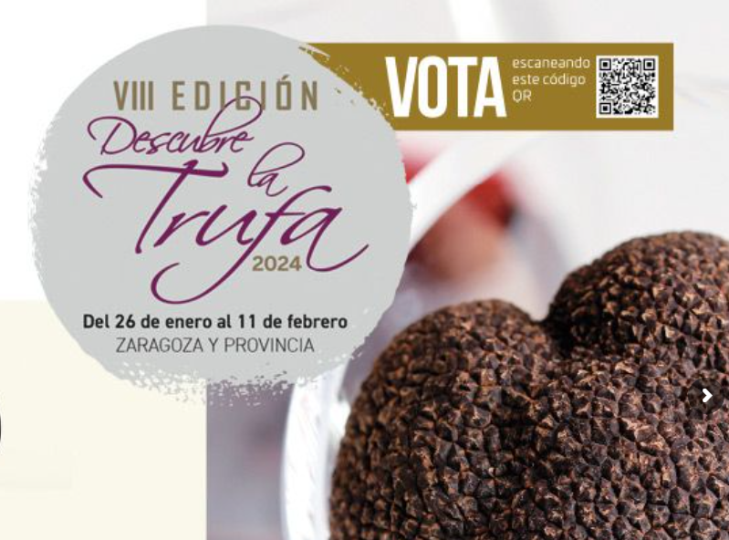 aragonturismo's tweet photo. Descubre la Trufa
Del 26 de enero al 11 de febrero se celebran en Zaragoza capital y provincia las VIII Jornadas Gastronómicas Descubre la Trufa: la ruta de tapas con trufa negra de Aragón.
https://t.co/3JXkWlWwzN https://t.co/mccpEydMHC