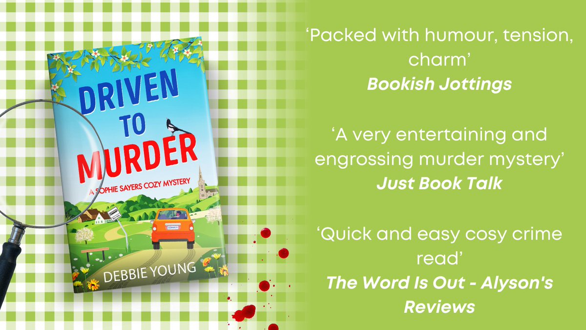 BoldwoodBooks's tweet photo. Thank you to @inishowencailin, @BookishJottings and @alysonread for their recent reviews on the #DrivenToMurder by @DebbieYoungBN #blogtour. 

Pick up a copy today ➡️ https://t.co/cs5uLFhD5D https://t.co/I8X60O3iVF
