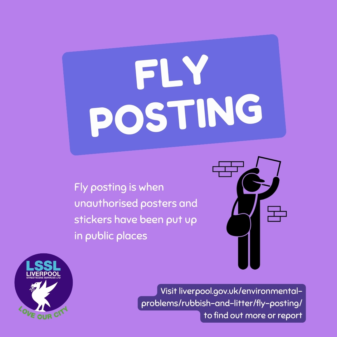 lpool_LSSL's tweet photo. A gas/heating company who repeatedly displayed unauthorised ads in public places despite warnings have been prosecuted & fined Β£400, plus costs & a victim surcharge
#FlyPosting can have a negative impact on communities & its cost of removal is significant!
https://t.co/V4L9hNVh8g https://t.co/LPtFsyGQYl