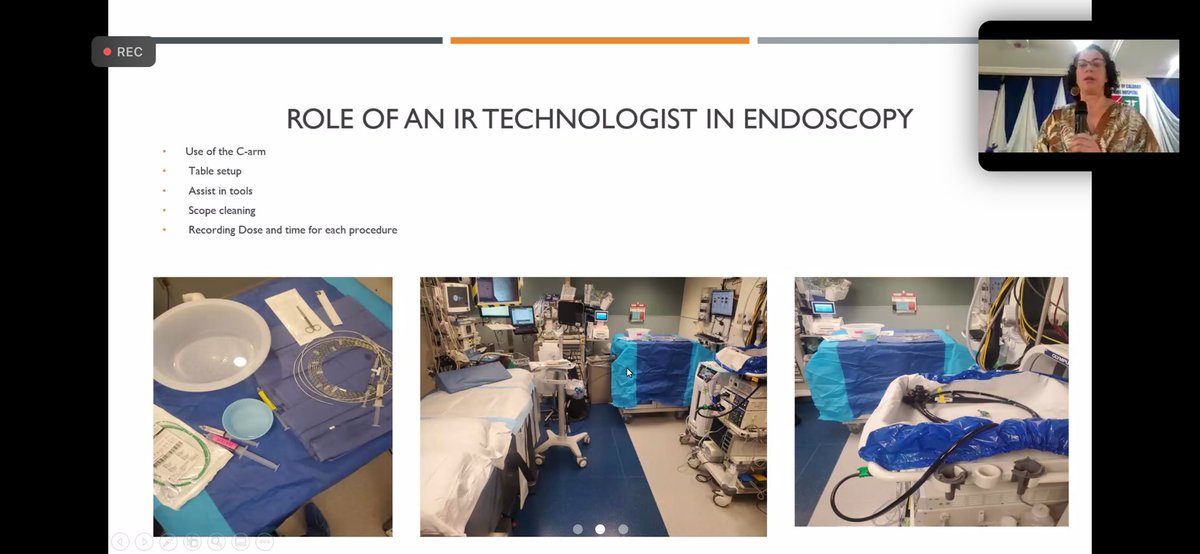 AkwiAsombangMD's tweet photo. @Unical1975  great presentation by MGH radiology technologist, Lisa Lorick - Role in endoscopy

💡Use of the c-arm
💡Table setup
💡Assist with procedure
💡Scope cleaning
💡Recording radiation dose for each procedure 

#radiology #GITwitter #teamwork 
 @MGHGlobalHealth @lblue724 https://t.co/I1wuSPXg6X